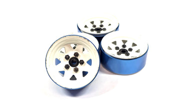 1.9 RC4WD Steely Style Bead Lock Wheels w/ Proline Clamp Rings Set of 4