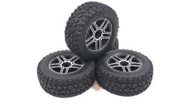 Traxxas TRX4 G500 2.2 Low Profile Tires & Wheels (Glued)