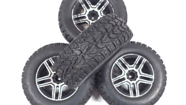 Traxxas TRX4 G500 2.2 Low Profile Tires & Wheels (Glued)