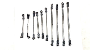 Axial SCX10III Stainless Link Kit 12.3 Wheel Base