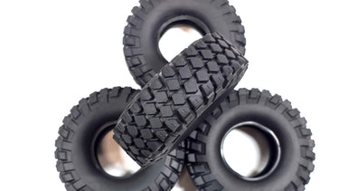 1.9 No Name Scale Tires Set of 4