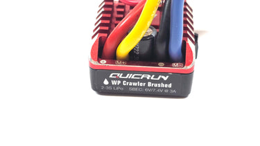 Hobbywing Qucrun 1080 Brushed Waterproof Crawler ESC