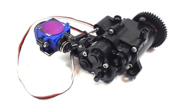 Traxxas TRX4 2 Speed Transmission w/ Alumninum Case & Metal Spur Gear & Shift Servo