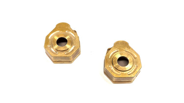 Brass Portal Cover For Traxxas TRX4 Portal Axles