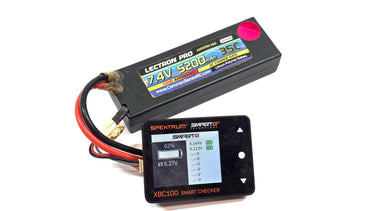 Lectron Pro 7.4v 2s 5200 Mah 35C Lipo Battery