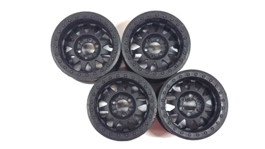 2.2 Plastic Bead Lock Wheels Set of 4 No Hubs