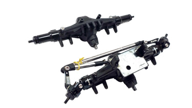 OG Axial SCX10 Straight Axle Set w/ Axial Aluminum HopUps