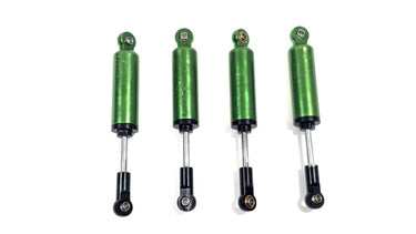 Green Aluminum Shock Set of 4