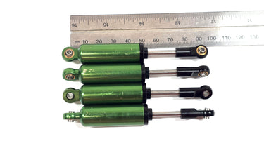 Green Aluminum Shock Set of 4