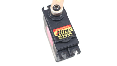 Hitec HS-5955TG Titanium Gear Steering Servo w/ Losi Aluminum Servo Horn