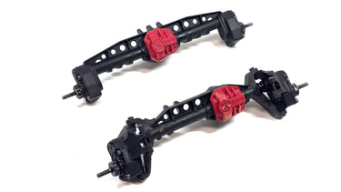 Axial A45 Portal Axle Set (Broken Pan Hard Mount)