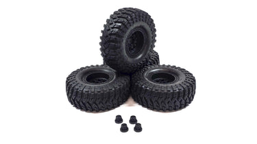 Axial / Proline 1.9 4.75 Maxxis Trepador Scale Tires Glued To Plastic Wheels