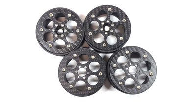 1.9 Chunkies Customs 3D Printed & Carbon Fiber Bead Lock Wheels