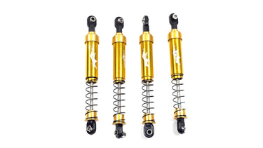 Dlux RC Aluminum Big Bore Crawler Shocks Set of 4