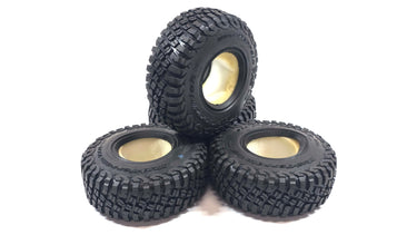 1.9 4.19 Proline BFGoodrich KM3 Scale Tires Predator Compound Set of 4