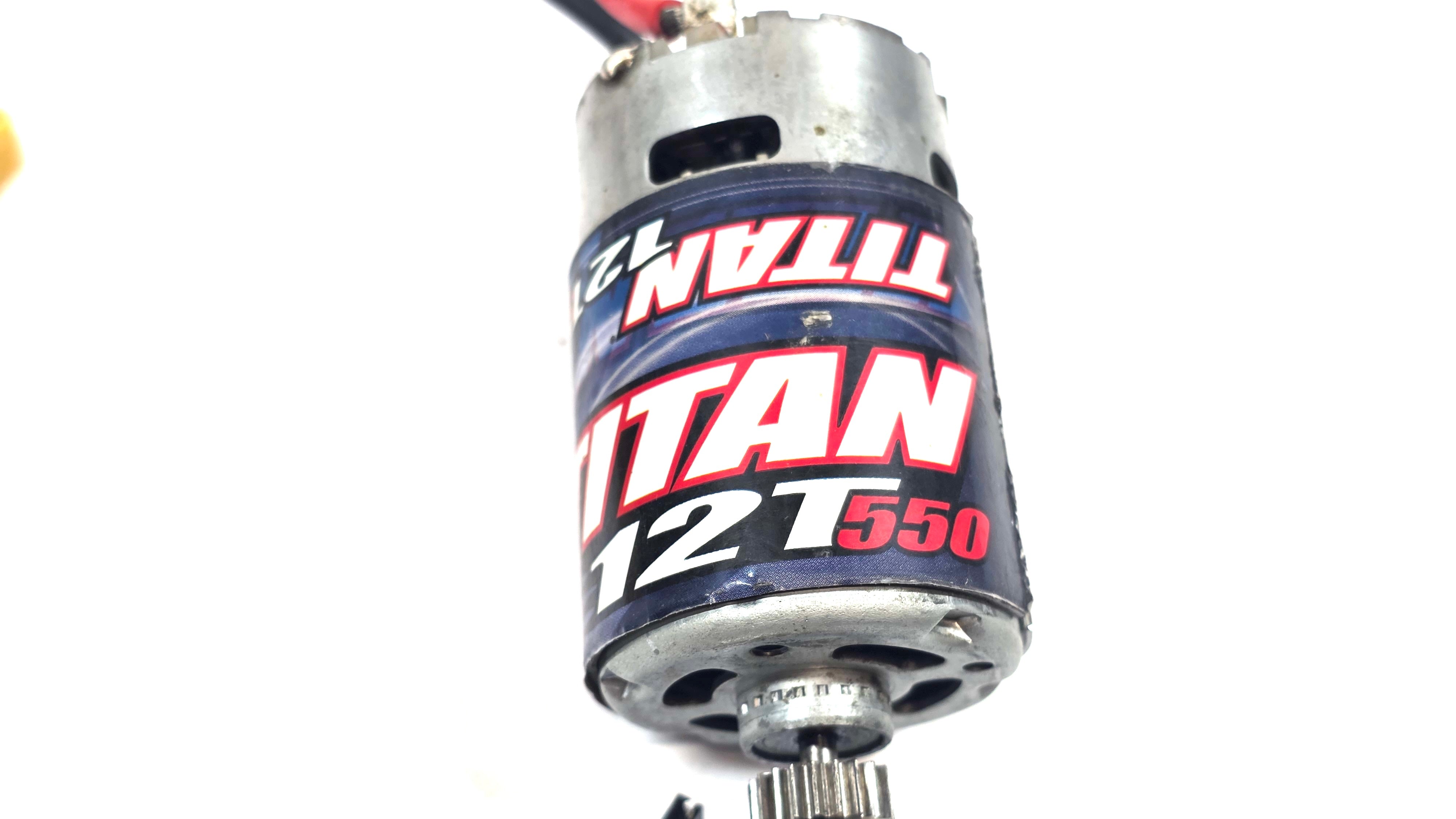Old School Traxxas XL5 Brushed ESC w/ Titan 12T Brushed Motor