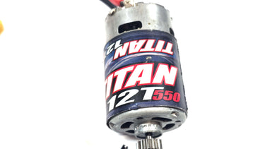 Old School Traxxas XL5 Brushed ESC w/ Titan 12T Brushed Motor
