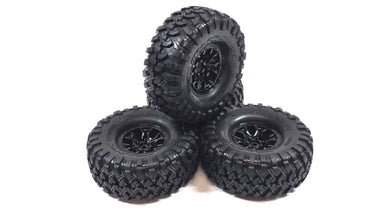 Traxxas 1.9 Canyon Trail Tires & Plastic Wheels Set of 4