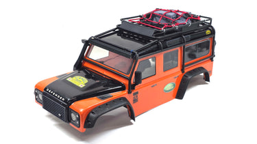 Traxxas TRX4 Land Rover Scale Lexan Body w/ LED Light Kit