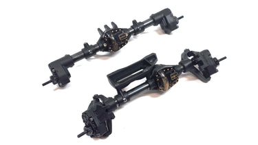Axial SCX10 Pro Portal Axle Set w/ Brass Diff Covers