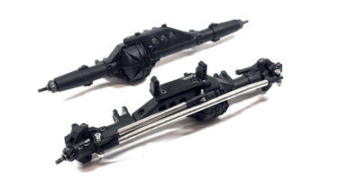 Discontinued Axial AR60 Complete Straight Axle Set w/ Stainless Steering Links