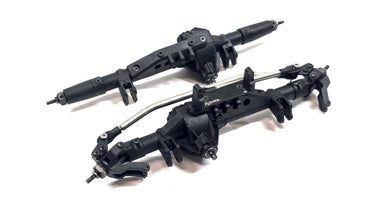 Discontinued Axial AR60 Complete Straight Axle Set w/ Stainless Steering Links