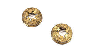 1.9 Brass Scale Brake Rotors Pair (2) SLW Hub Compatible
