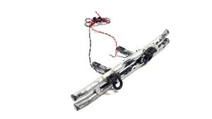 Universal Plastic Rear Bumper w/ Scale D-Ring Mounts