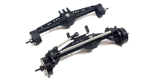 MEUS Aluminum Portal Axle Set w/ Steering Links