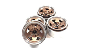 1.9 Rose Gold Aluminum Bead Lock Wheels Set of 4
