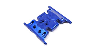 Blue Aluminum Standard 3 Gear Axial Skid Plate
