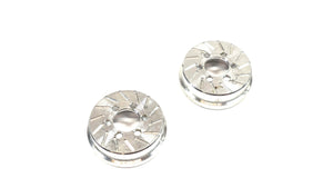1.9 Scale Aluminum Brake Rotors SLW Hub Compatible Pair (2)