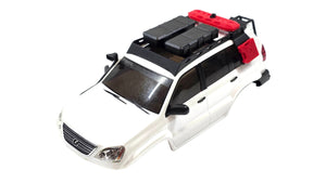 1/24 Axial SCX24 White Lexus GX470 Overland Body