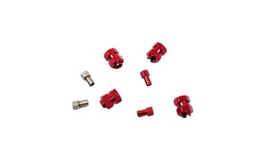 1/24 - 1/18 Scale Aluminum Wheel Widener Hex Lot w/ Barrel Nuts