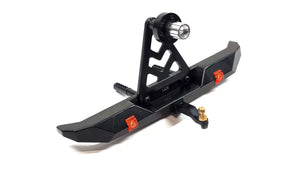 LCX Universal Aluminum Rear Bumper w/ Spare Tire Carrier