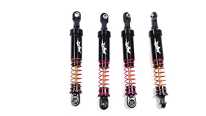 DLUX RC Big Bore Balck Aluminum Comp Spec Shock Set of 4