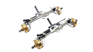 Rhino RC Aluminum 4 Wheel Steering Portal Axle Set