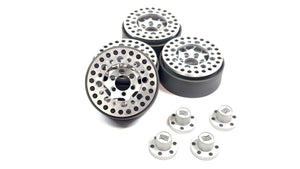 Vanquish 1.9 KMC Bully Bead Lock Wheels w/ Vanquish Holy Bead Lock Rings, Scale Hardware & XD Center Caps
