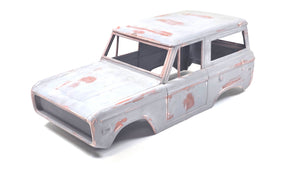 Custom 3D Printed 1/10 Scale Bronco Hard Body (In Progress)