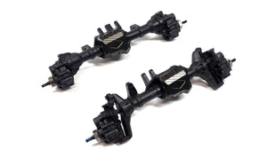 Traxxas TRX4 Sport Locked Portal Axle Set w/ Brass Diff Covers