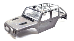 Axial SCX10III Lexan Jeep JLU Lexan Body w/ Interior & Roll Cage