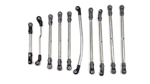 Axial SCX10III Jeep JLU Stainless Link Kit