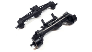 Vanquish F10 Portal Axle Set w/ Brass & Stainless Steering Links