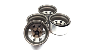 1.9 Deep Dish Steelie Bead Lock Wheels Set of 4