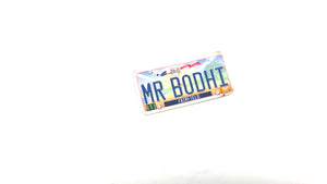 RC Plate Shop Scale Metal Ohio Plate Single