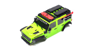Axial SCX30 Jeep Rubicon Scale Body w/ Overland Accessories
