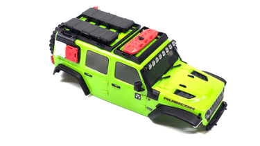 Axial SCX30 Jeep Rubicon Scale Body w/ Overland Accessories