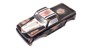 SCX30 Custom Painted Weathered Lexan Pickup Body