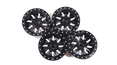 1.9 Aluminum Machined Bead Lock Wheels Set of 4