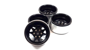 1.9 Deep Dish Steelie Style Bead Lock Wheels Set of 4